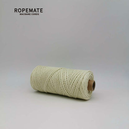 2MM MACRAME ROPE - PALE LEMON