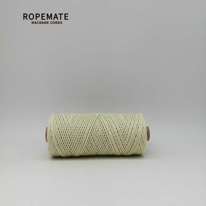 2MM MACRAME ROPE - PALE LEMON