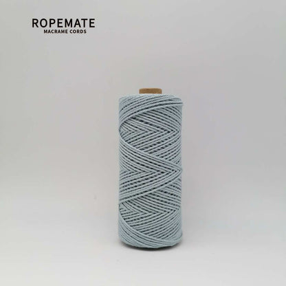 2MM MACRAME ROPE - LIGHT CYAN