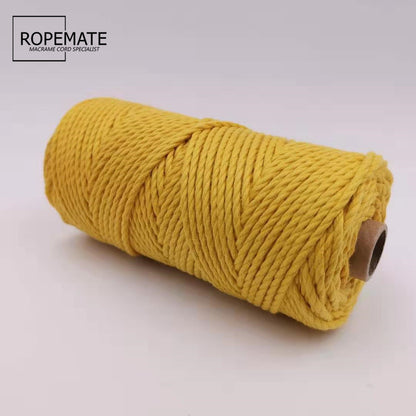 3MM MACRAME ROPE - 28 COLORS