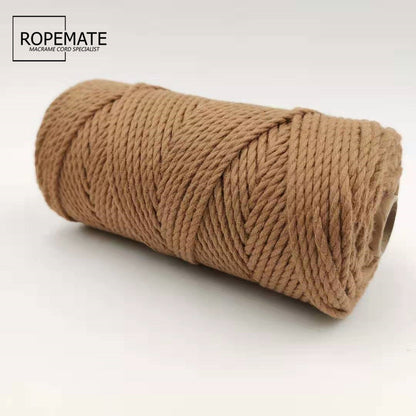 3MM MACRAME ROPE - 28 COLORS