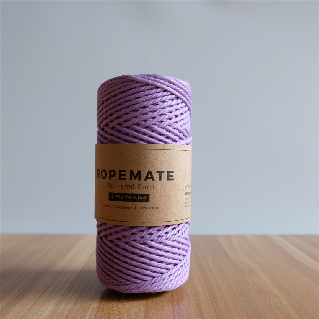 3MM MACRAME ROPE - VIOLET