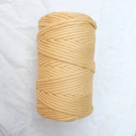 LUXE 5MM MACRAME STRING - APRICOT YELLOW