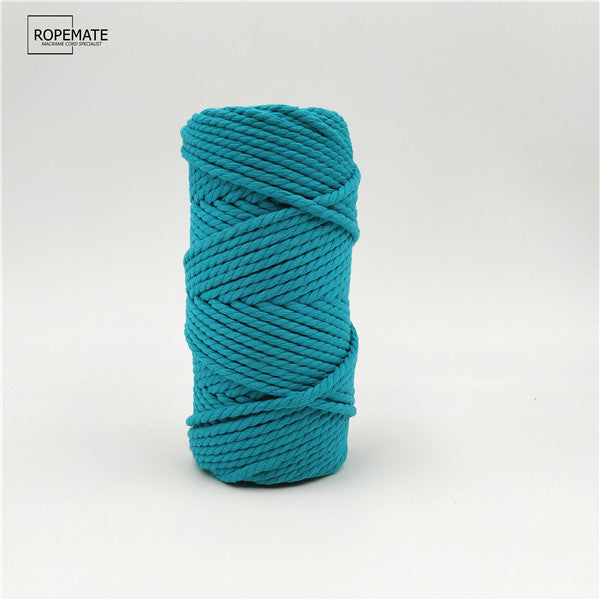 4MM MACRAME ROPE - DARK TURQUOISE