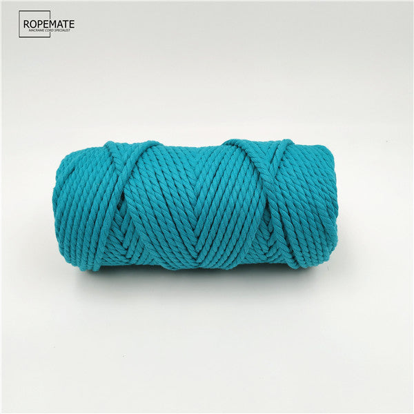 4MM MACRAME ROPE - DARK TURQUOISE