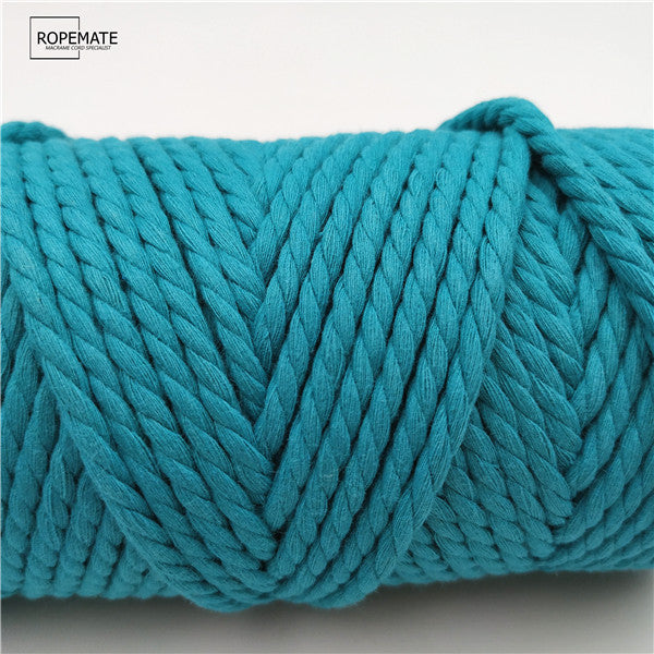 4MM MACRAME ROPE - DARK TURQUOISE