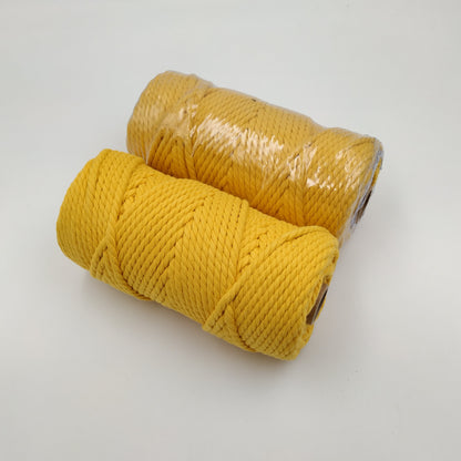 4MM MACRAME ROPE - SUNFLOWER