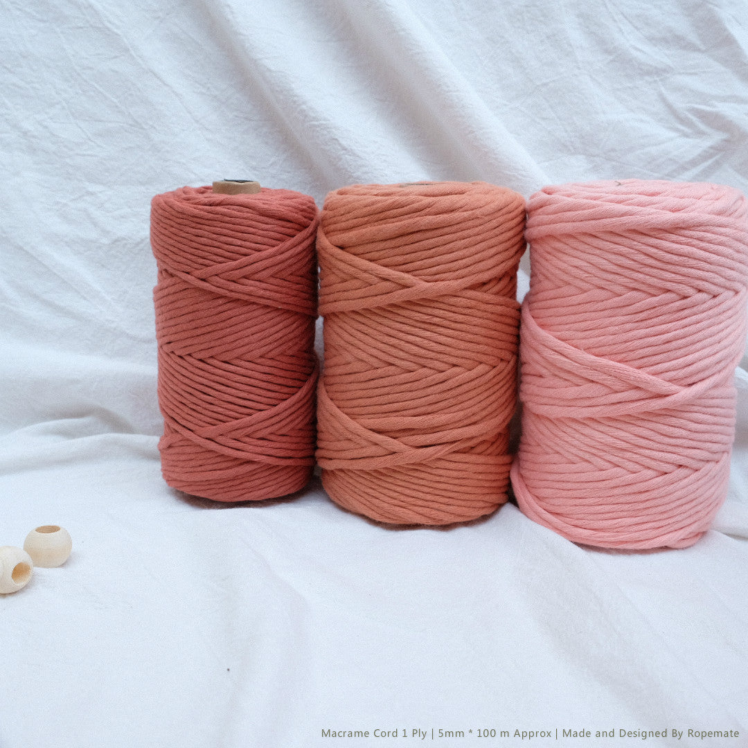 LUXE 5MM MACRAME STRING - TERRA COTTA