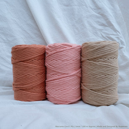 LUXE 5MM MACRAME STRING -11 COLORS