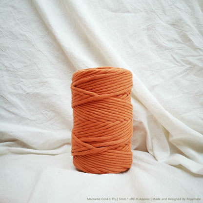 LUXE 5MM MACRAME STRING - TERRA COTTA