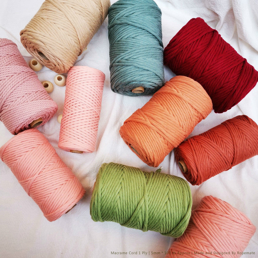 LUXE 5MM MACRAME STRING -11 COLORS