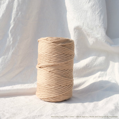 LUXE 5MM MACRAME STRING - SAND