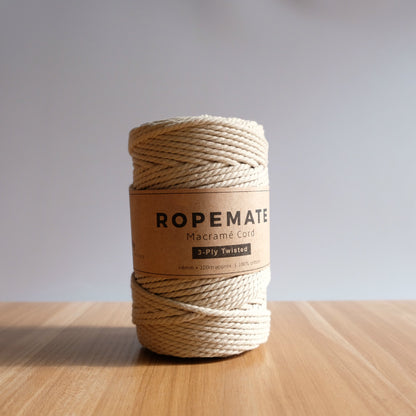 4MM MACRAME ROPE - 15 COLORS